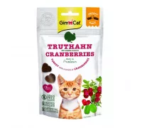 Лакомство для кошек Gimcat Crunchy Snack Turkey & Cranberry 50 g.