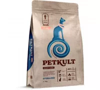 Petkult Adult Care Sterilized сухой корм для кошек с высоким содержанием лосося, 7 кг