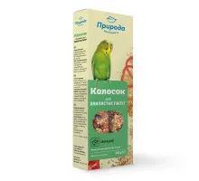 Палочки для волнистых попугаев Колосок овощной 140 г.