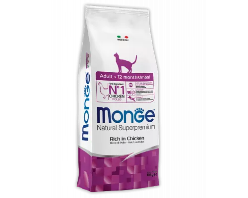 MONGE DRY CAT ADULT Chicken 10 кг