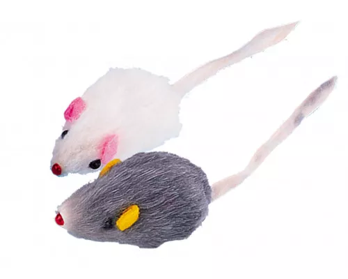 VADIGRAN игрушка для кошек MOUSE SHORT HAIR ASS. 5CM