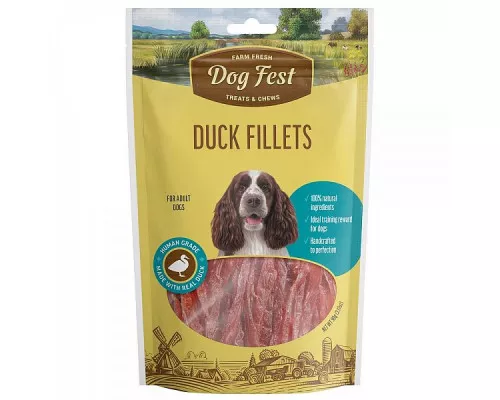Dog Fest Duck Fillets 90g
