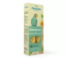 Палочки для волнистых попугаев Колосок луговые травы 140 г.